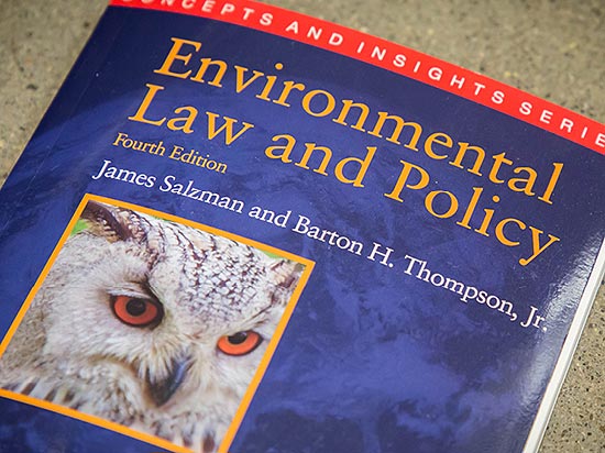 Environmental Law and Policy book