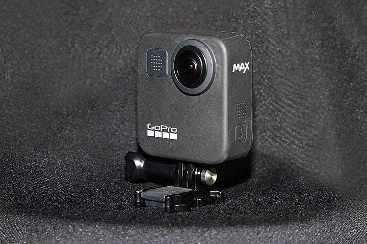 GoPro MAX 360 Action Camera. Wide 8.9mm Focal Length, HyperSmooth Digital Stabilization, and in-camera Stitching.