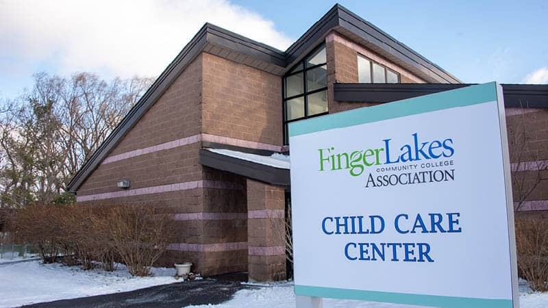 FLCC Child Care Center, front entrance.