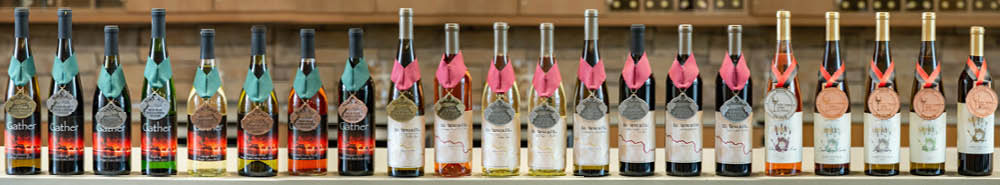 Award-winning FLCC student-made wines.
